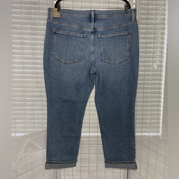 Madewell Roadtripper Slim Boy Jeans Medium Wash Size 32P NWT - Picture 3 of 9